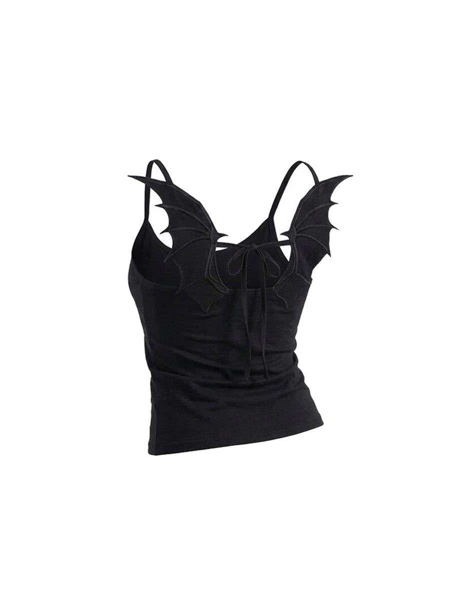 Wings Lace-Up Camisole Top