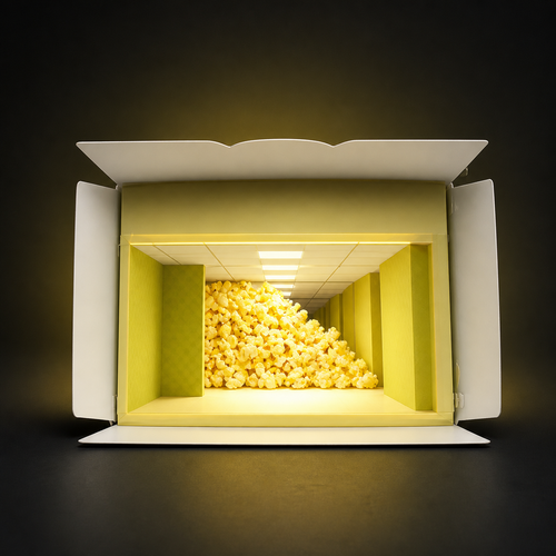 Official Backrooms Popcorn Bucket