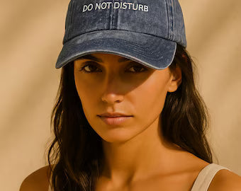 Premium Blank Cap (Minimal Logo)